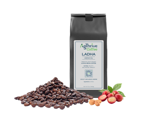 LADHA - Exquisite Kenyan Single Origin Coffee Whole Bean