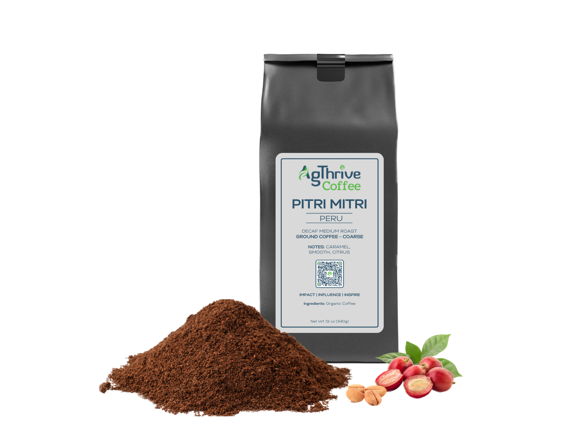 PITRI MITI (DECAF) - Premium Peruvian Decaffeinated Single Origin Coffee Coarse