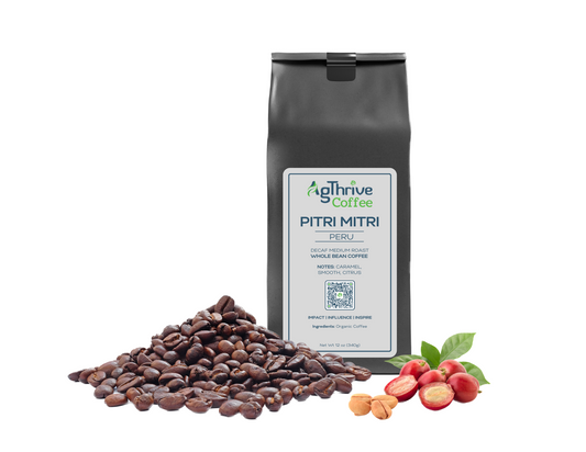 PITRI MITI (DECAF) - Premium Peruvian Decaffeinated Single Origin Coffee Whole Bean